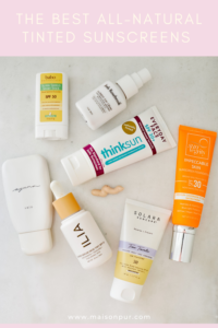 The best all-natural tinted sunscreens