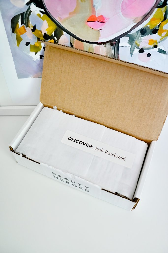 Open box revealing the name of this month's discovery