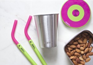 Silicone straws and lids